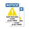 Signmission Safety Culture Sign, 10 in Width, Plastic, Rectangle OS-2PACK-NS-P-1014-V-13870 - alternate 1